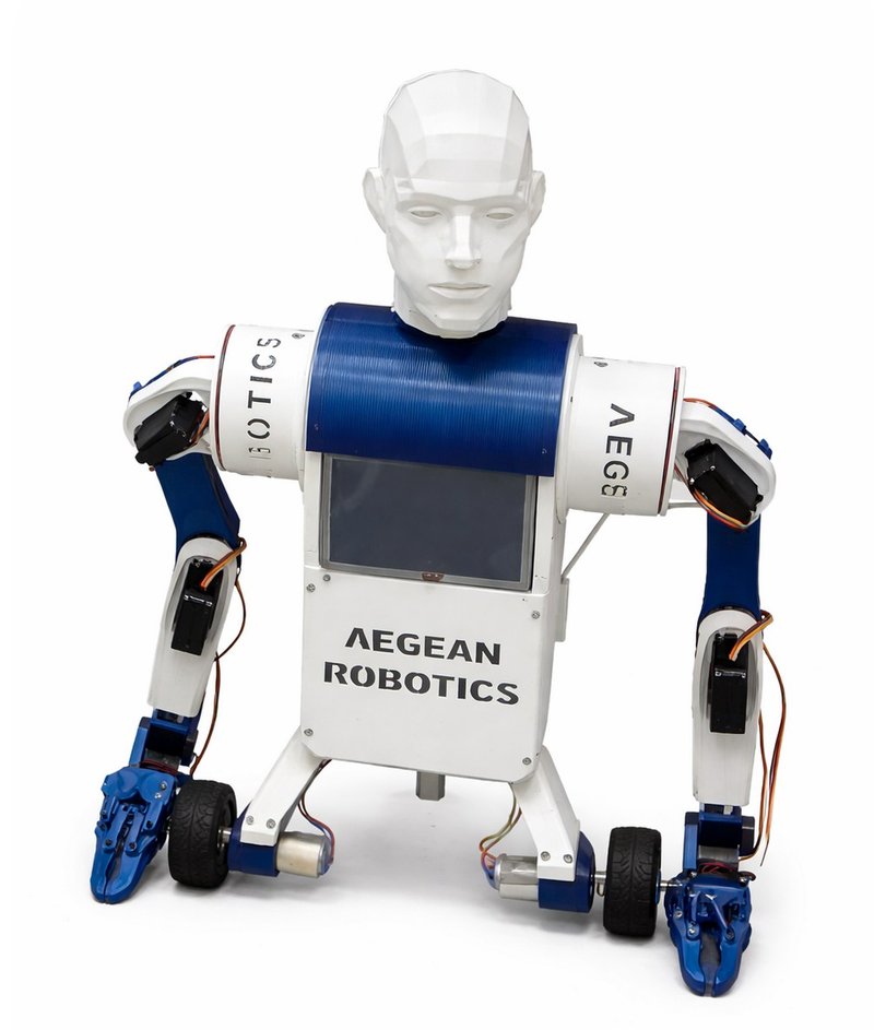 Ο Leonardo, ανθρωποειδές ρομπότ της Aegean Robotics