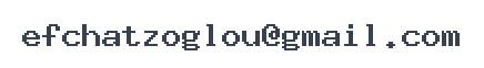 Email address for Efstratios Chatzoglou